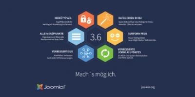 Joomla! 3.6 veröffentlicht! Alle Neuerungen auf einen Blick.