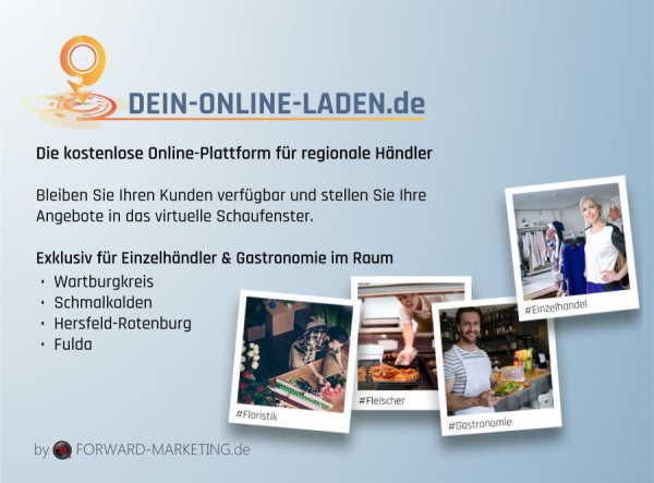 Online Plattform für regionale Unternehmen